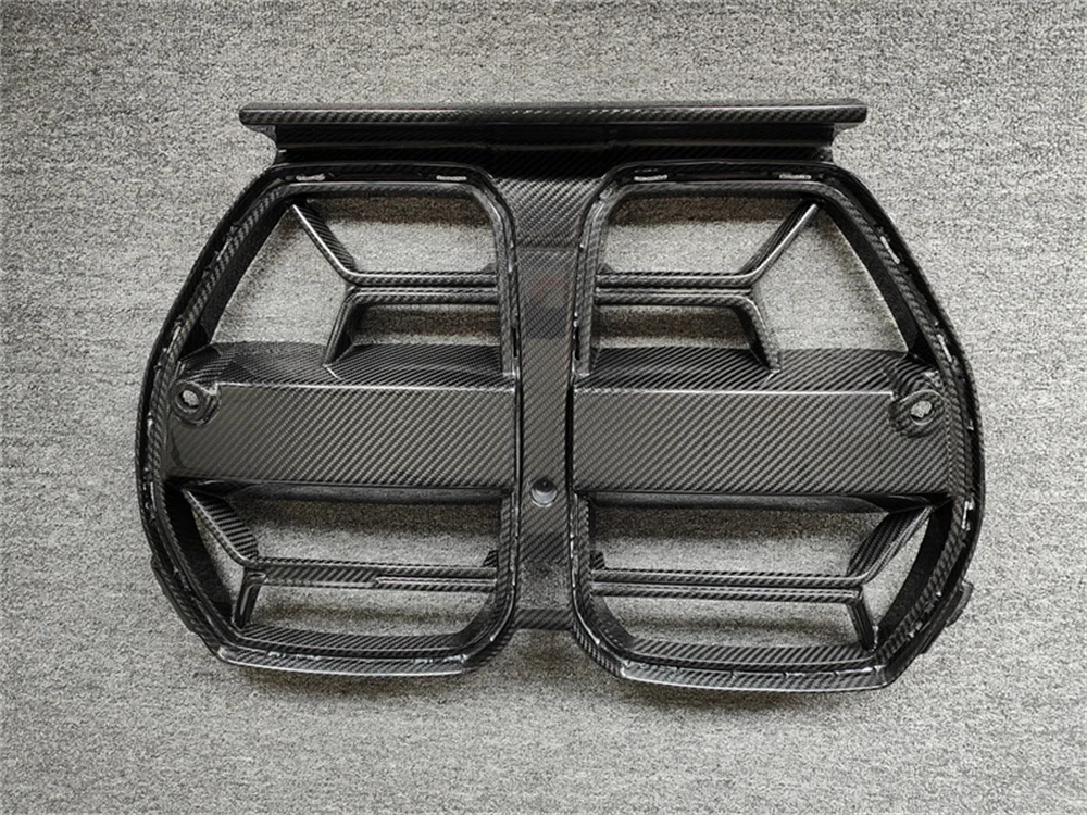 CSL style Dry carbon fiber grille car front bumper body kit (without ACC) for G80 M3 G82 F83 M4