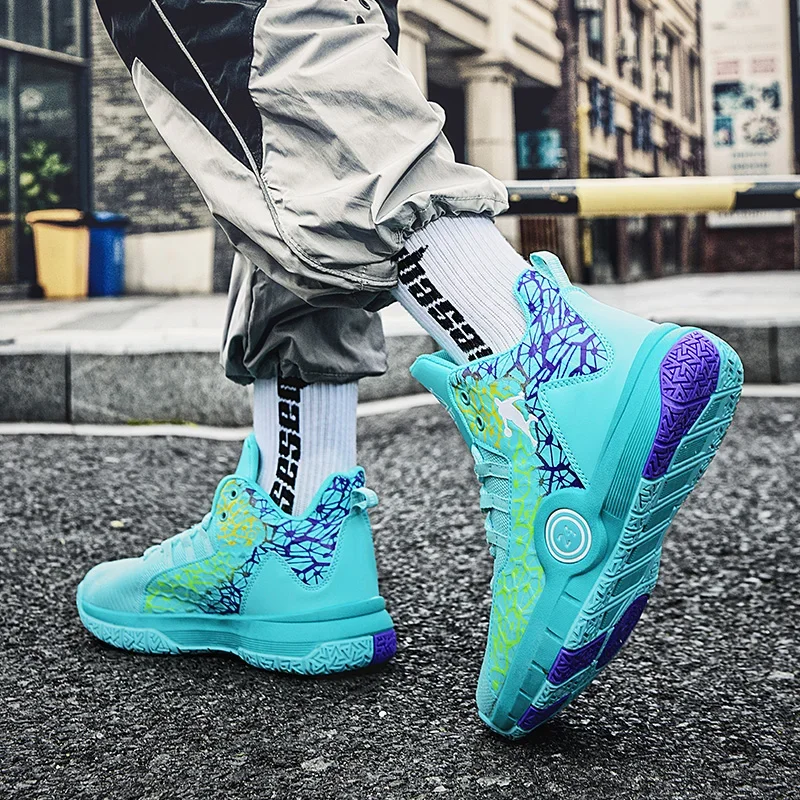 Men Basketball Shoes Professional Brand Training Sneaker Original Wearable Sports Shoes Cushioned High-Quality Basketball Boots