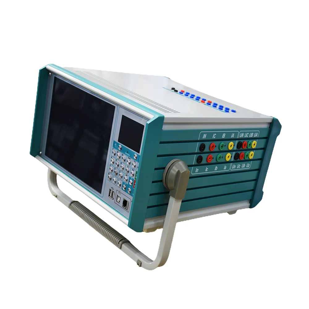 Gold seller Wrindu RDJB-1600M High Accuracy Protective Relay Test Set 6 Phase Electrical Protection Relay Tester  Relay Test Kit