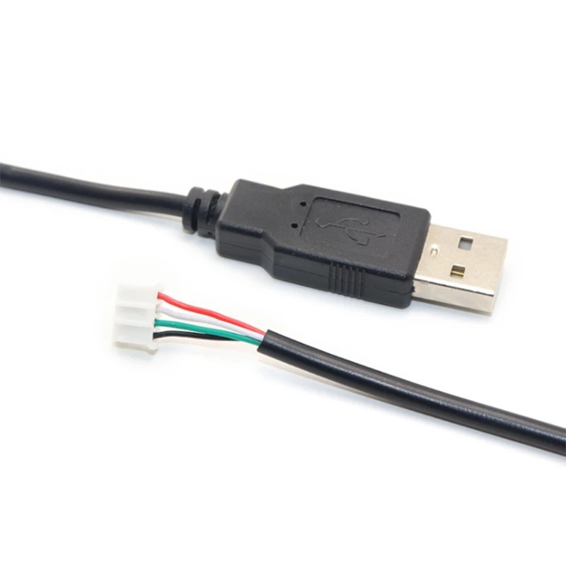 High-quality Copper Core  PH2.0 Female to USB 2.0 Male to 4 pin Data Cable High Transmission 30cm/12 Inch PVC+Brass