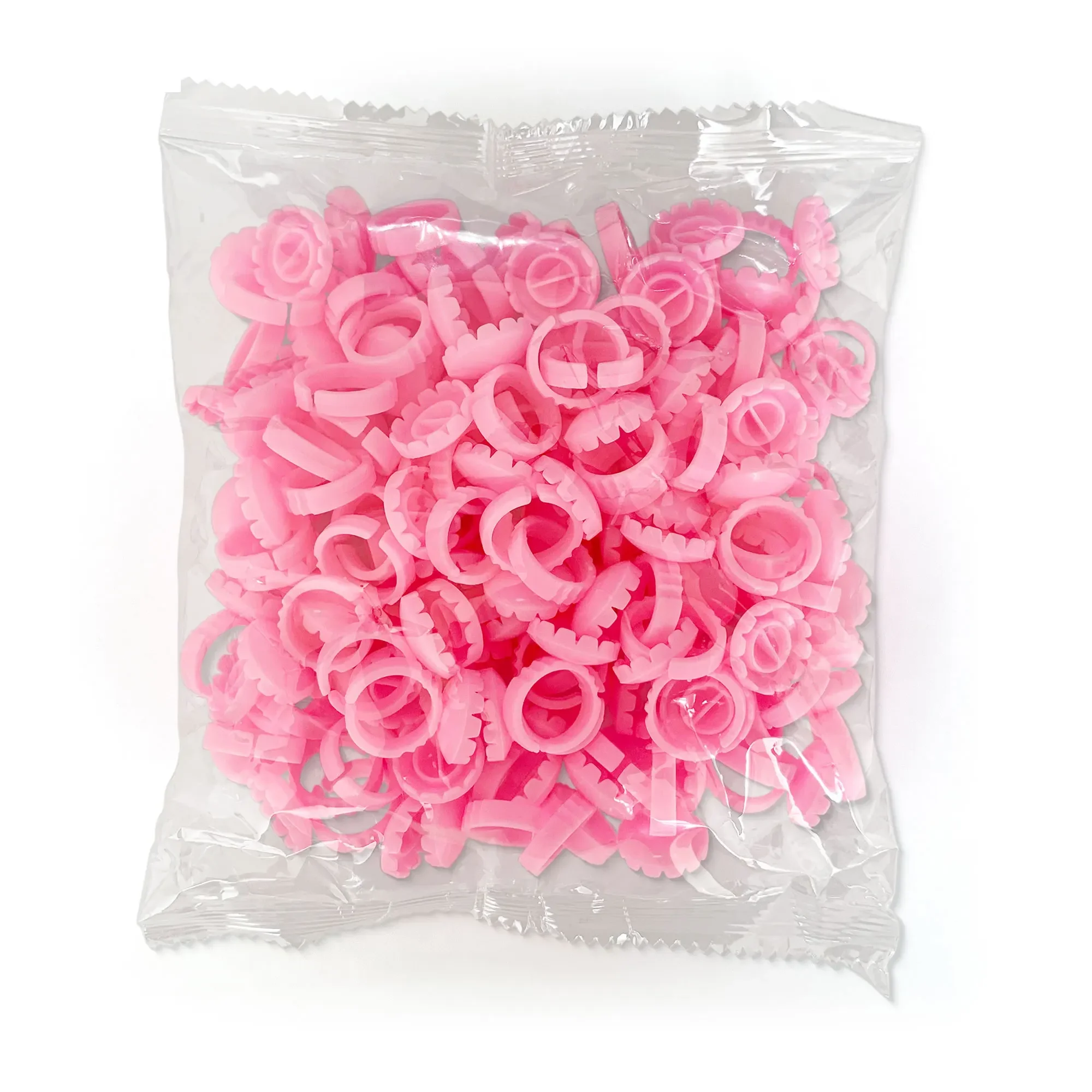 1000 STKS Wegwerp bloemvormige lijmring Cup Wimperverlenging Tattoo Pigmenthouder Pallet Lash Make-up Benodigdheden Groothandel