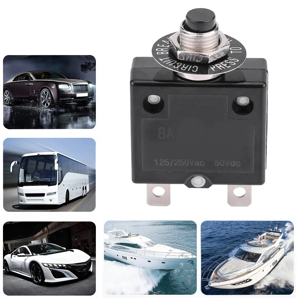 Reset Thermal  Manual Reset Circuit Breaker Manual Reset Thermal  Circuit Breaker Over Current Overload Protector