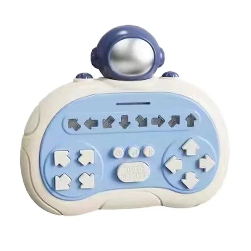 Electronic Push Childrens Press Handle Fidget Toy Quick Push Game Squeeze Relief Toys Whac-A-ole Toys Sensory Christmas Toys