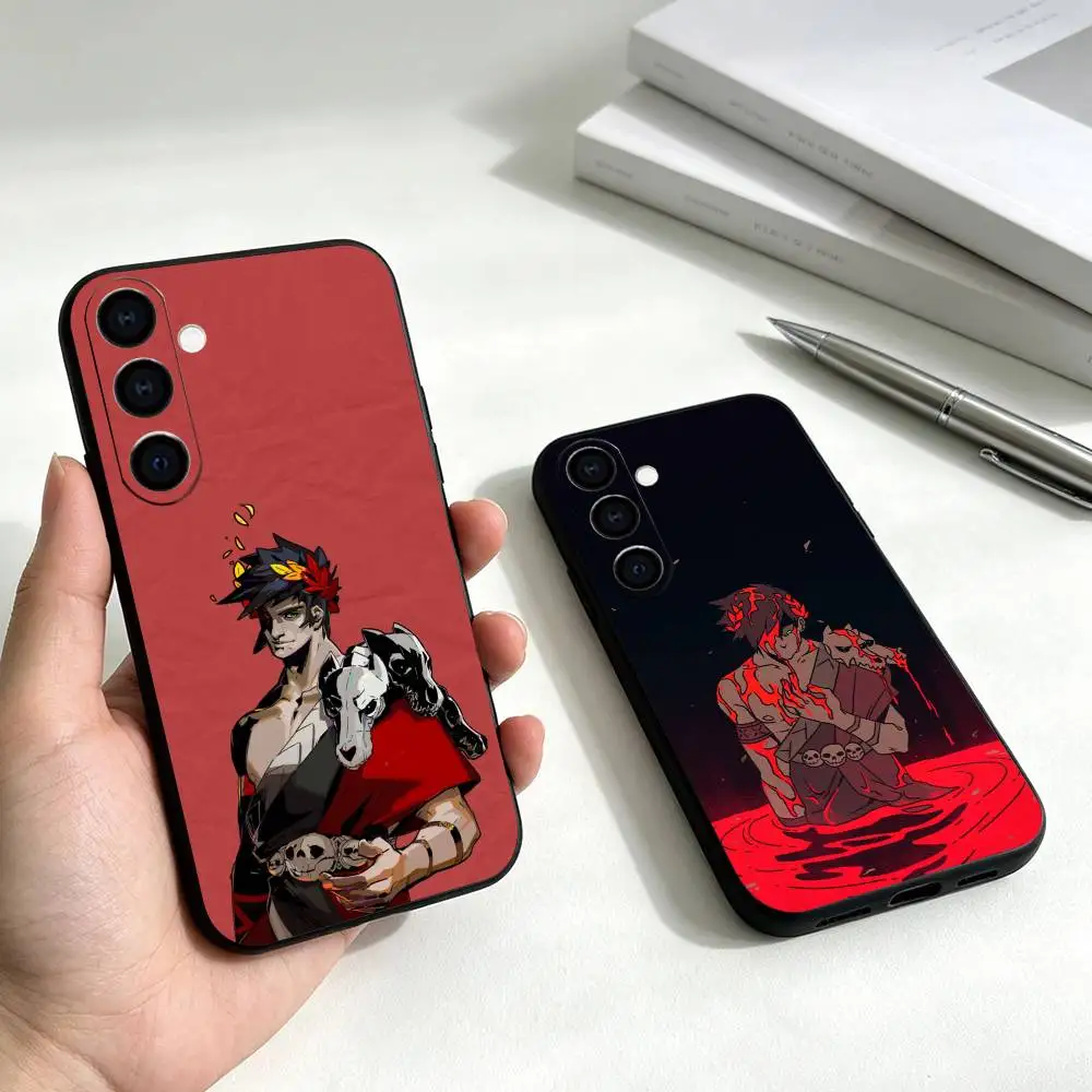 Game Hades Phone Case For Samsung Galaxy A73,A72,A71,A70,A53,A52,A51,Soft Silicone Black Cover Gift