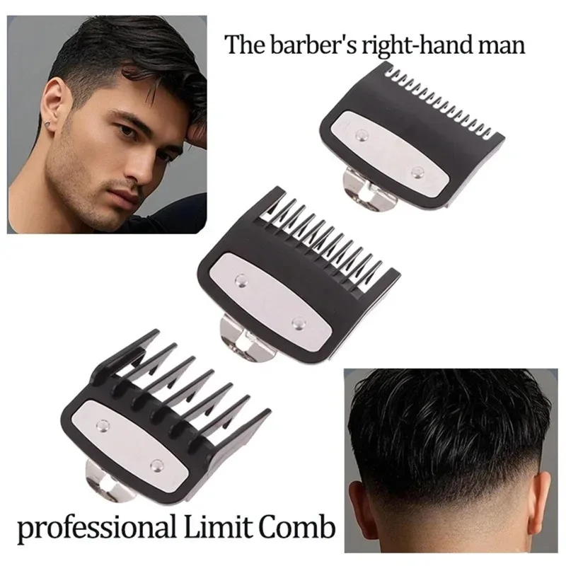 Hair Clipper Comb Set - Attachable Guide Combs Trimmer Styling Tools Compatible With 1.5mm 3mm 4.5mm Clipper Guards(1pcs)