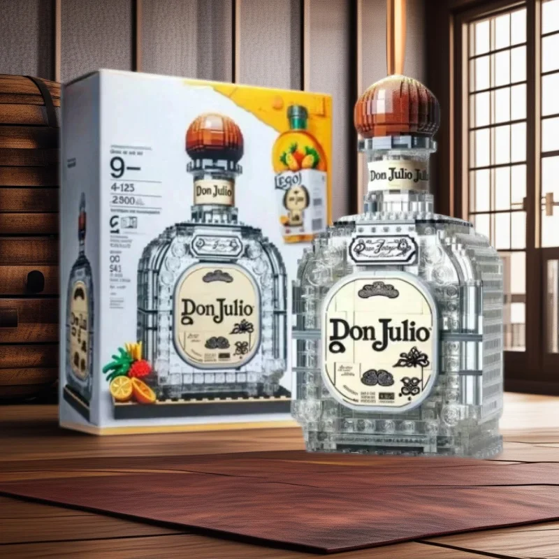 بنة زجاجة ويسكي أطقم منمذجة لتقوم بها بنفسك مصغرة شريط المنزل محور ل Connoisseurs هدية الكريسماس لمحبي الويسكي #1