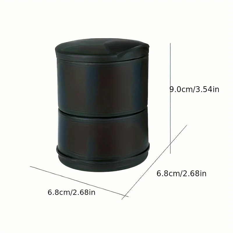 Car Ashtray with LED Light Portable Auto Ashtray Cigarette Flame Retardant Smoke Ash Holders Cup Car Interior Decor Accessories