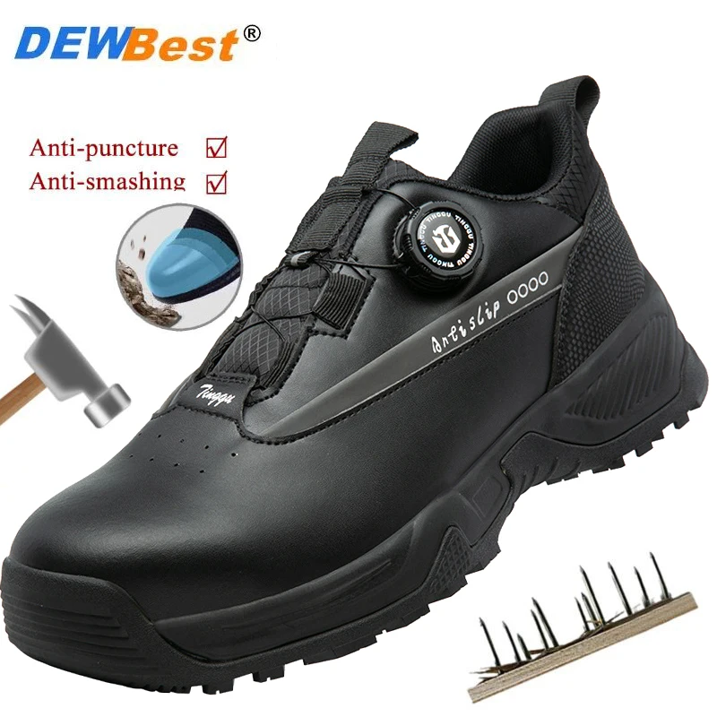 

Insulation anti-smash anti-puncture anti-slip wear-resistant waterproof lightweight wear-resistant work shoes for workplaces