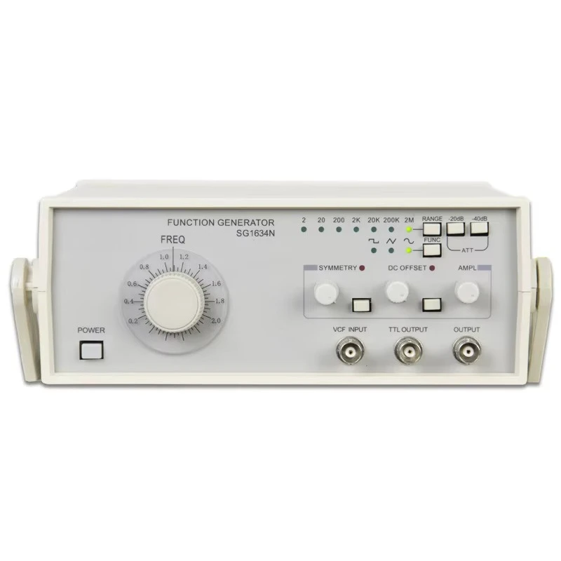 SG1600 - Portable Function signal Generator Small 2MHz Counter Power Output CMOS Sweep Optional SG1634NSG1638NSG1640NSG1642N