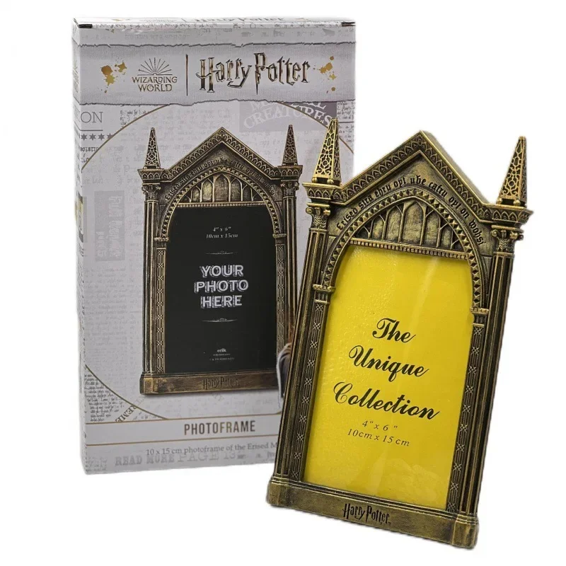 Harryy Potter Movie Wizarding World 10cm Retro Photo Frame The Mirror Of Erised Picture Frame Magic Mirror Decorations Toys