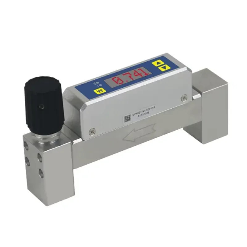 

LINO RS485 MF4600 Stainless Steel Mass Flow Meter Medical Use MEMS Air Flowmeter