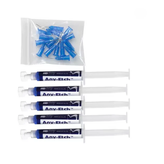 

Dentistry 37% Phosphoric Acid Acid Etchant 3ml Phosphoric Acid Etchant Gel Dentin Enamel Ortho Restorative Bond Adhesive Syringe
