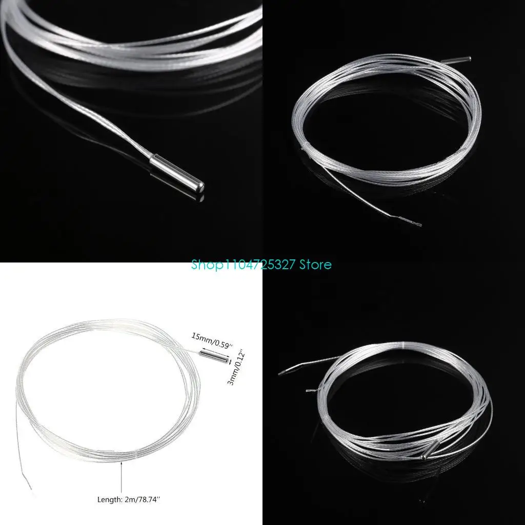 D8KF High temperature Wire Pt100 Temperature with Two-wire System 3mmx15mm