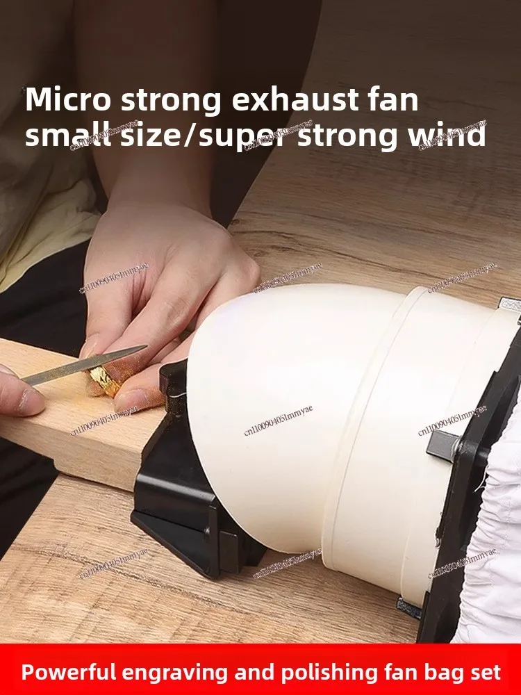 

Miniature powerful vacuum cleaner desktop engraving grinding vacuum fan