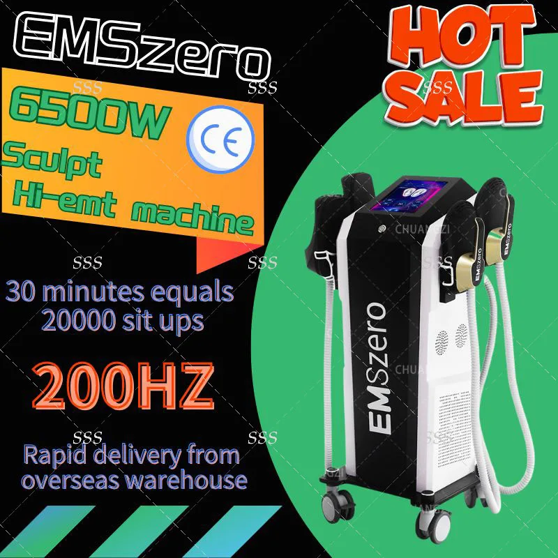 

Emszero 15 Tesla 200HZ RF Muscle Stimulator EMSzero6500W Sculpt Professional Weight Loss, Shaping, and Fat Burning Machine.