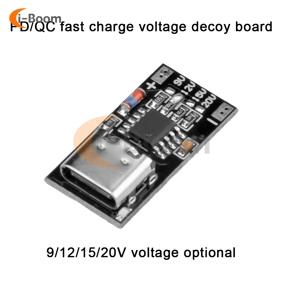 Typ C PD2.0 pp3.0 12V Wyzwalacz wyzwalacza szybkiego ładowania QC 3.0 2.0 USB moduł zmiany zasilania płytka ładująca narzędzia