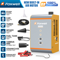 FOXWELL SD201 Smoke Machine 12V Car Smoke Leak EVAP Smoke Leak Tester Build-in Air Motor Fuel Pipe Oil Leakage Detector