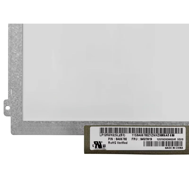 12.5\'\' Lcd Screen IPS Display For LENOVO S230U K27 K29 X220 X230 LP125WH2 SLT1 SLB3 LP125WH2-SLB1 1366x768 40pins LVDS
