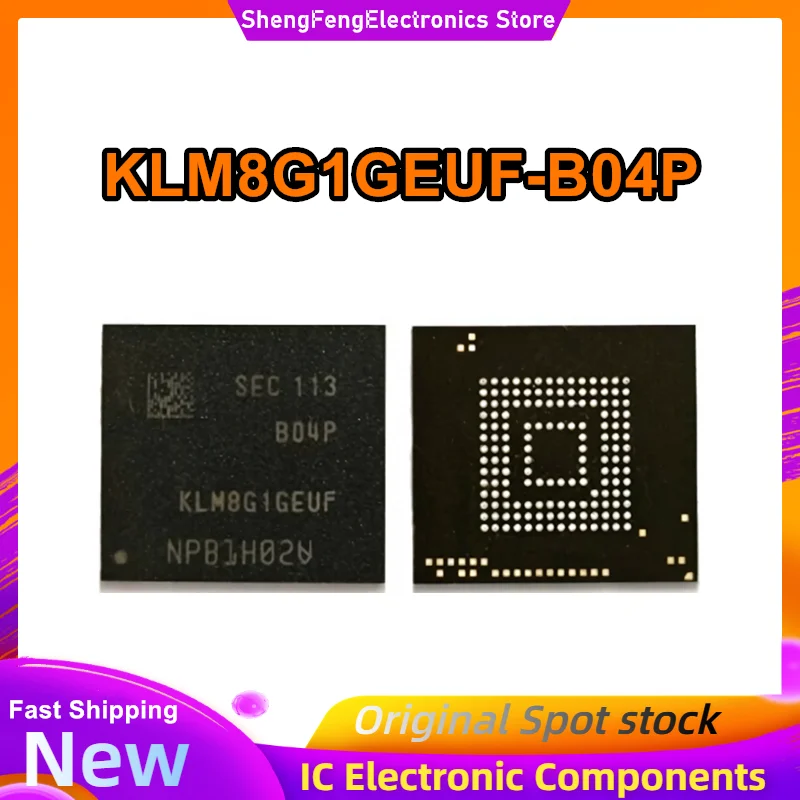 klm8g1geuf-b04p-8gb-version-51-memoria-flash-emmc-de-grado-industrial-ic-0-10-nuevo-original-en-stock