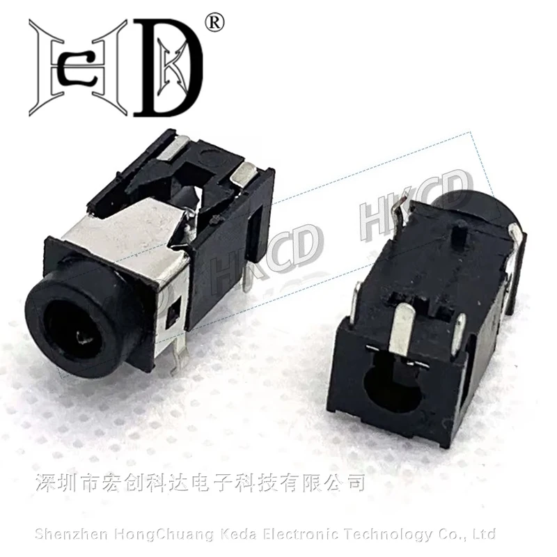 5pcs PJ322 3.5mm Female Audio Connector 5 Pin SMT Headphone Jack Socket PJ-322 PCB Mount Stereo Jack Four Sections Dual Channel