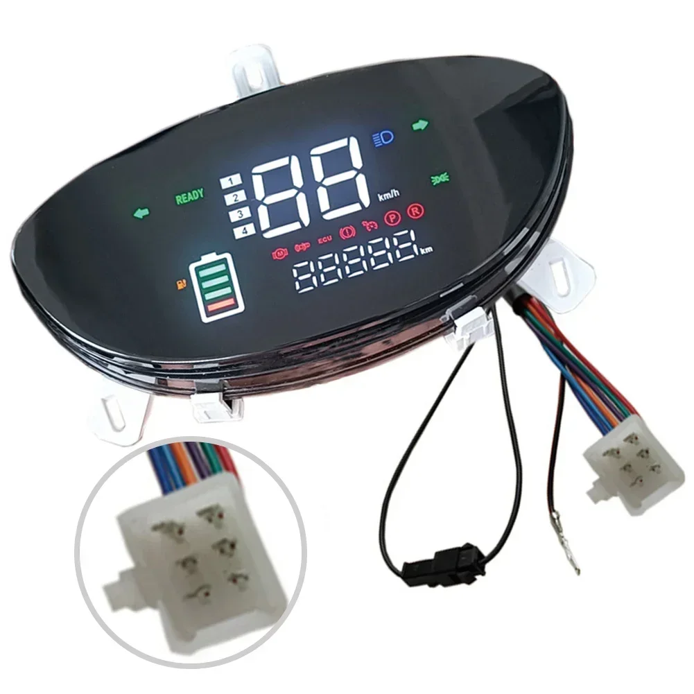 Ebike LCD Display Motor Speedmeter Screen 48-72V E-Bike Control Panel Electric Bike Scooter Accessories Parts