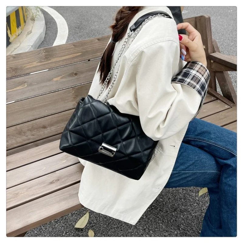 

Высококачественная кожаная сумка через плечо для женщин, стильная винтажная дизайнерская сумка, роскошная женская сумка через плечо