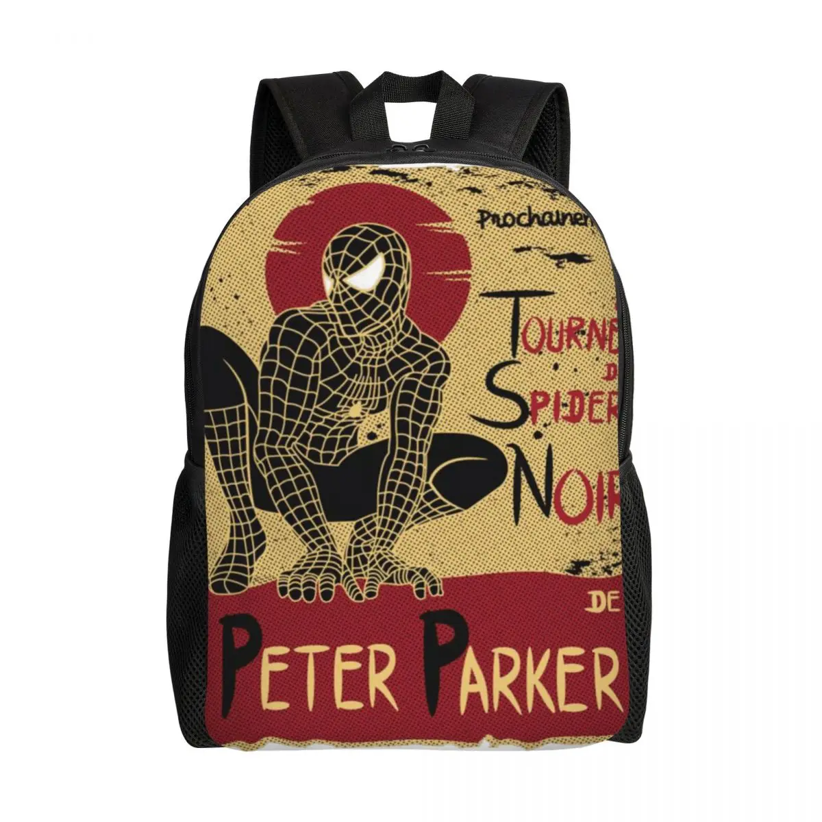 

Marvel Spider-Man Backpack, Women's Oxford Cloth Backpack, Men's School Bag, Travel Backpack, Laptop Backpack