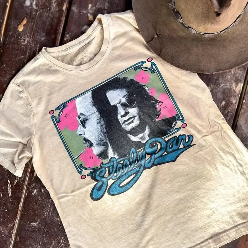 Steely Dan 90S Remake Design Sand T Shirt
