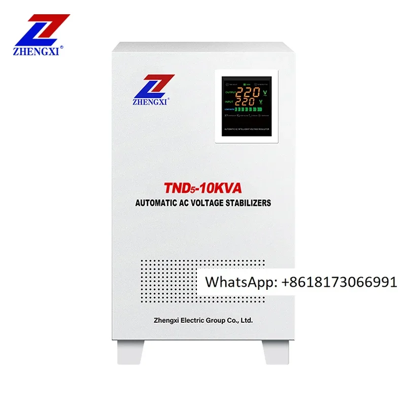 Svc/Tnd 10kva 15kva 20kva 30kva copper servo motor 220v single-phase AC automatic voltage regulator