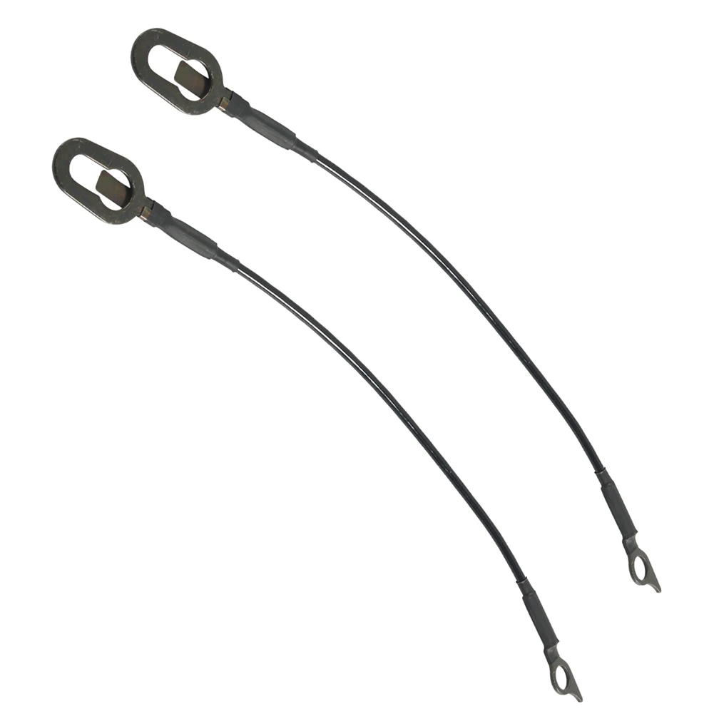 

Сменный комплект тросов задней двери, трос задней двери грузовика, черный, высококачественные материалы, стальной провод с резиновым покрытием
