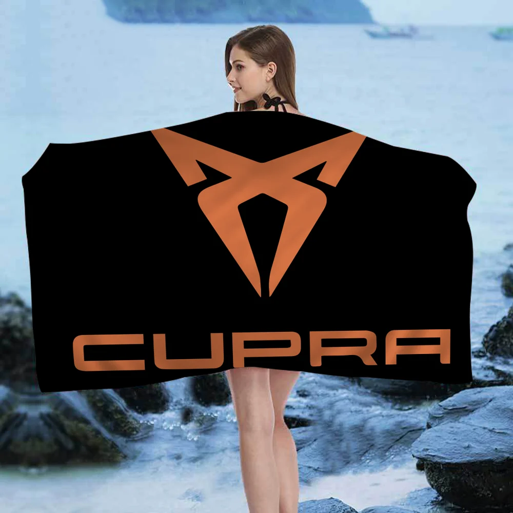 Cupras Racing Car Towel Microfiber Beach Towel Absorbent Quick dry Soft Yoga Swimming Resort Mountain Climbing Towel