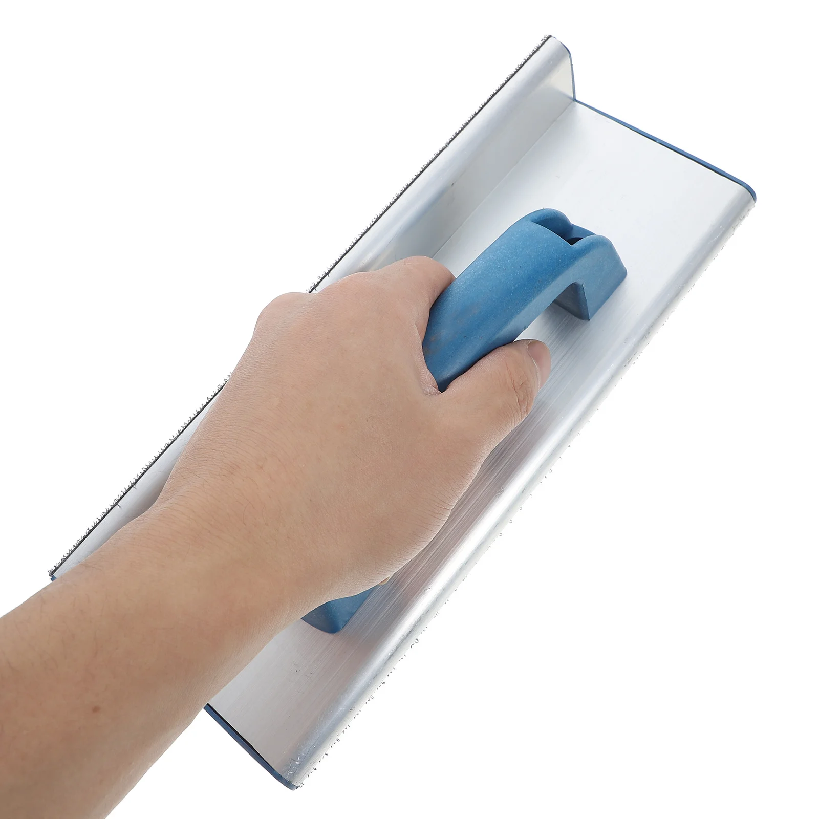 2 قطعة حامل ورق الصنفرة ذاتية اللصق جدار الزاوية حامل ورق الصنفرة خفيفة الوزن سبائك الألومنيوم البلاستيك قبضة اليد لخشب الحوائط الجافة #4