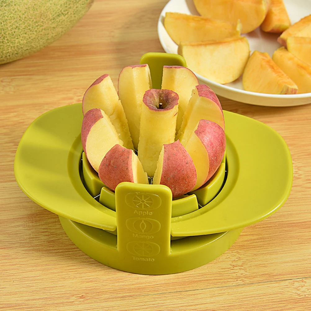 

Apple Slicer Corer Stainless Steel Blade Kitchen Gadget Fruit Cutting Tool For Apples Pears Mangoes Oranges Lemons Onions