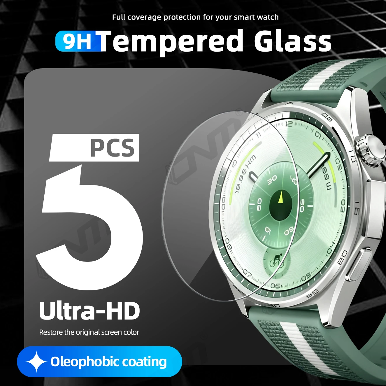 9H gehärtetes Glas für Huawei Watch GT 6 Pro 46 mm 41 mm, Premium-Displayschutzfolie, langlebige HD-Anti-Kratz-Folie für GT6-Zubehör