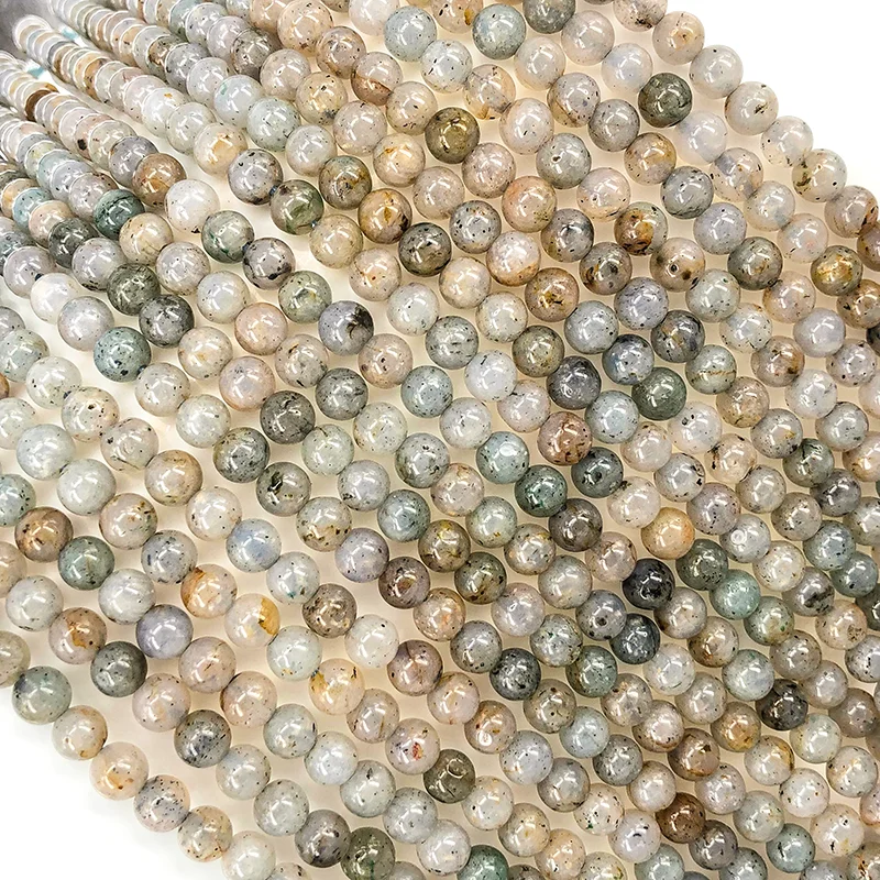 2024 New Natural Dream Opal 100% Stone Loose Round Beads Jewellery Making 6/8/10MM DIY Bracelet Necklace Beading Accessories view 3