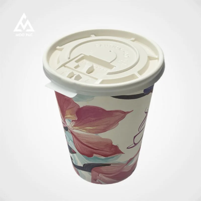 10 00piece.Custom.Disposable New Design Paper Cup Lids Hot Cold Drink