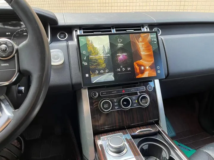 Android14 For Land Rover Discovery 5 LR5 L462 GPS Navigation  Car Radio Wireless Carplay Auto AHD DSP Player BT Multimedia Unit