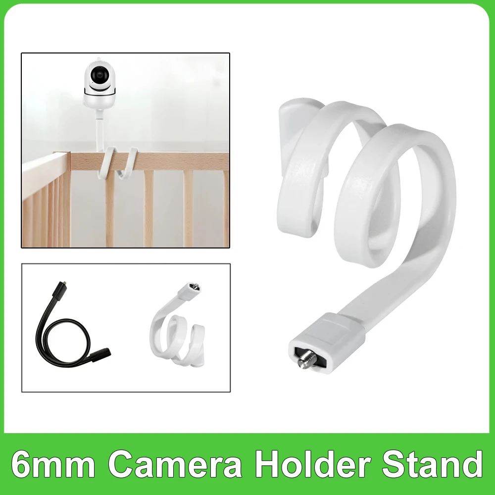 

52cm Universal Camera Gooseneck Holder Stand Wall Bracket 6mm Screws For Wifi Cam IP Camera Baby Monitor Adjustable Bracket