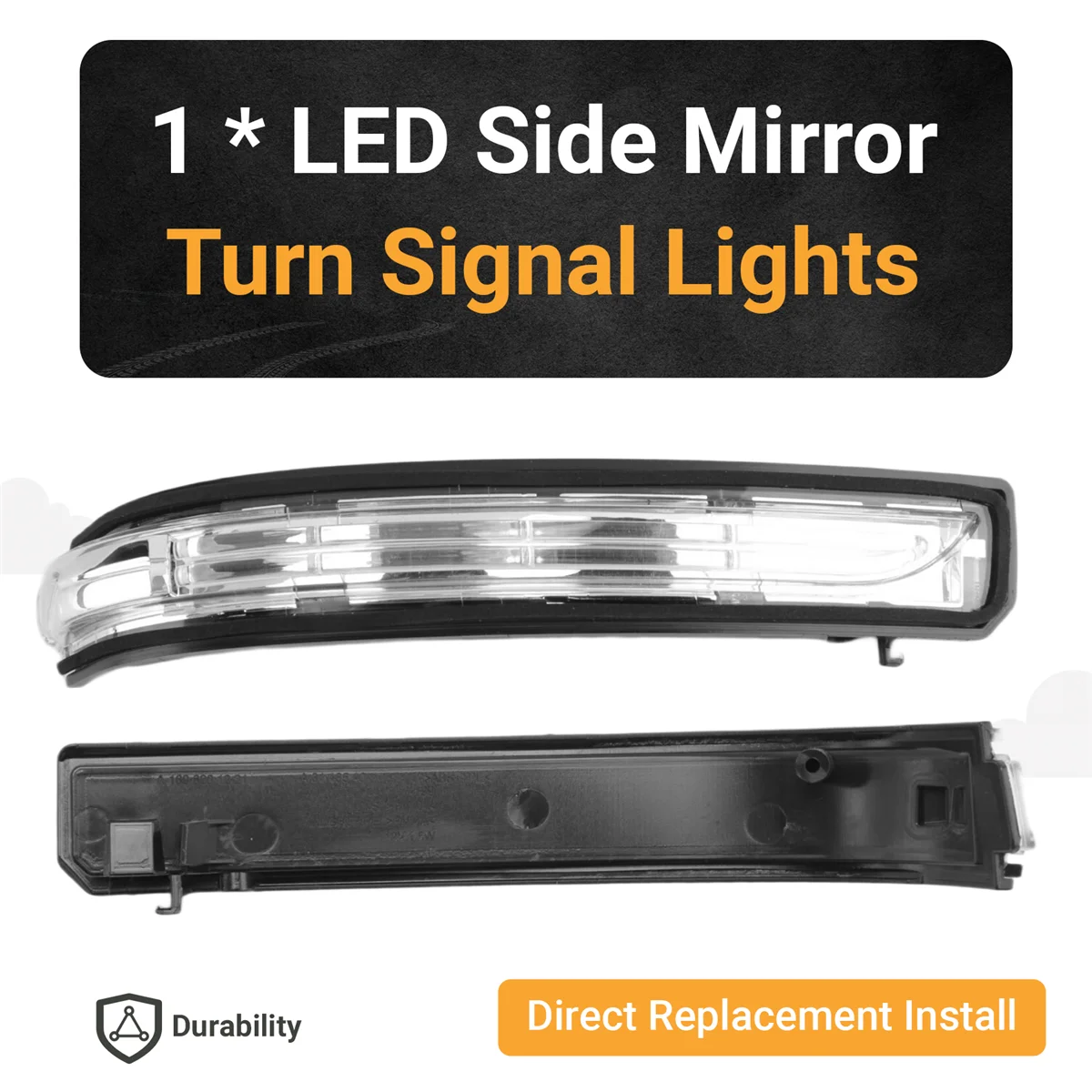 Hot t Side LED Rearview Mirror Light A1698201221 for Mercedes Benz A B-Class W169 W245 07-11 Turn Signal