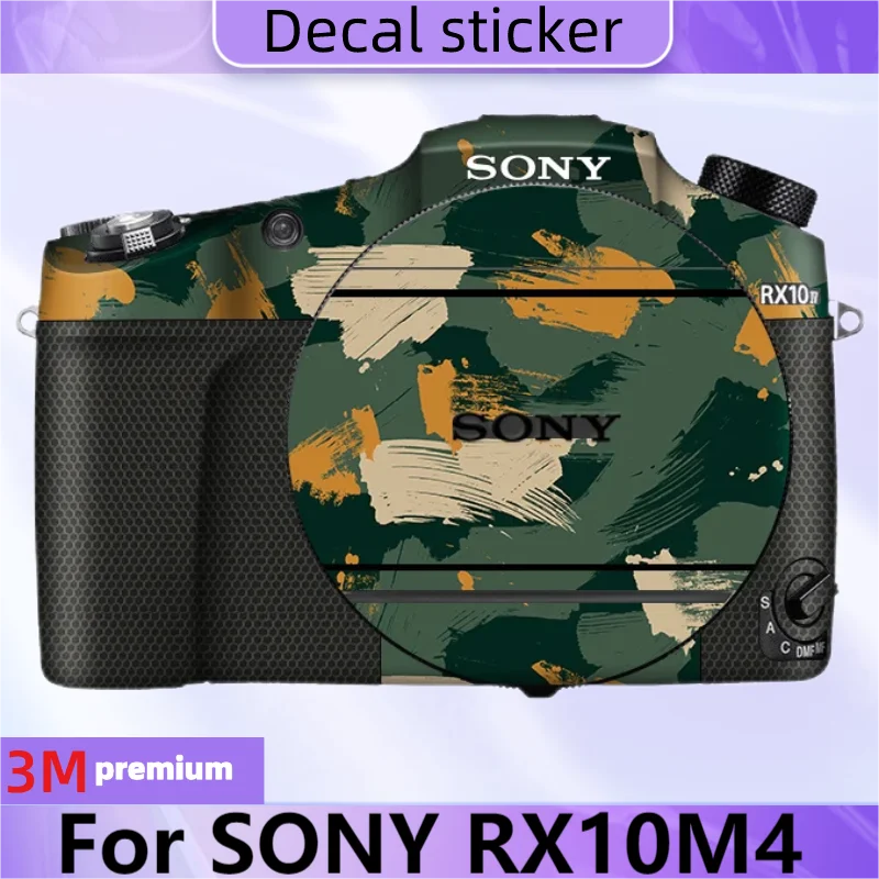 

For SONY RX10M4 RX10 IV Camera Sticker Protective Skin Decal Vinyl Wrap Film Anti-Scratch Protector Coat DSC-RX10M4 RX10M4