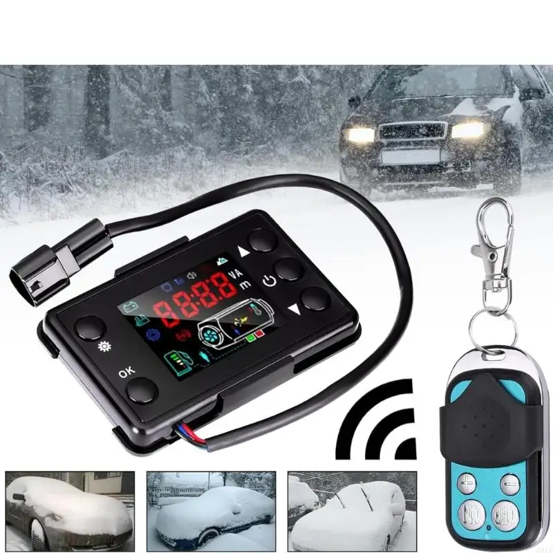 

Универсальный дизельный контроллер нагревателя, ЖК-дисплей, функция таймера дистанционного управления 12 В 24 В H9EE