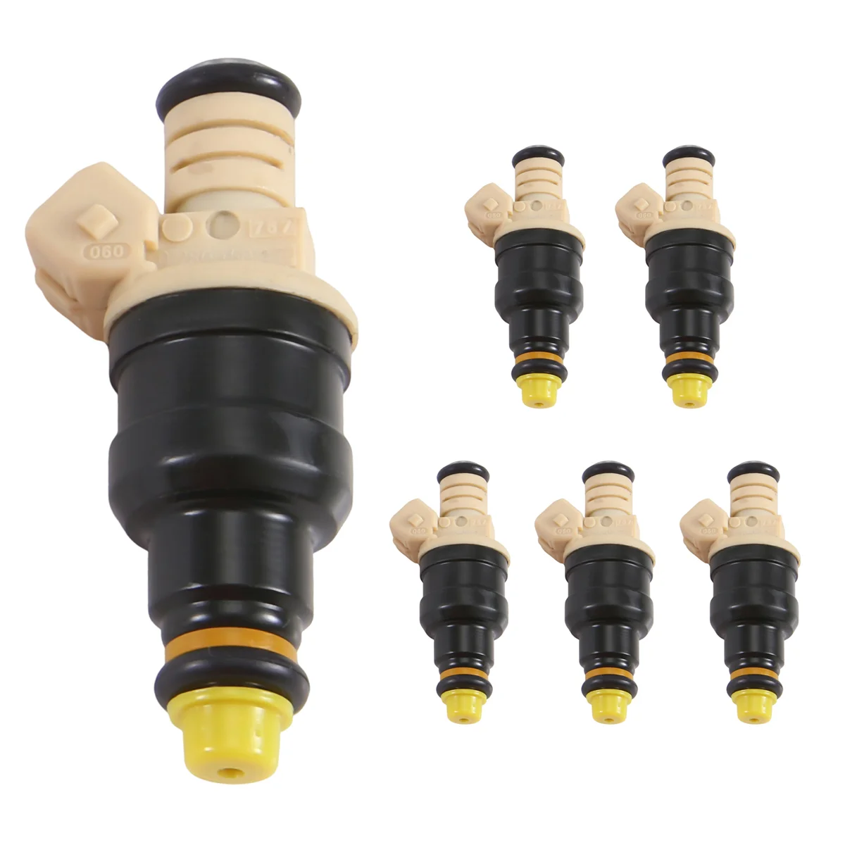 

Auto 6 Pcs Fuel Injector for Ford RANGER/EXPLORER 4.0 V6 Mazda NAVAJO LX 4.0L 1993-1994 0280150972 0280150943