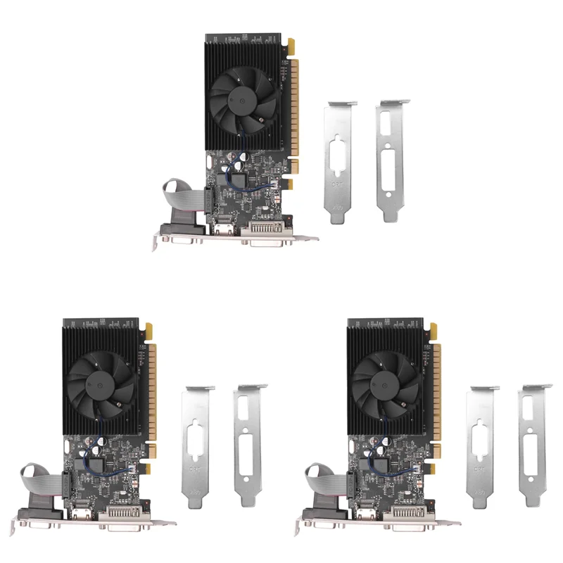 

ABT-3X GT730 2GB Graphics Card GV-N730-2GI D3 64Bit GDDR3 Graphics Cards GT 730 D3 Dvi Used VGA Cards -Compatible