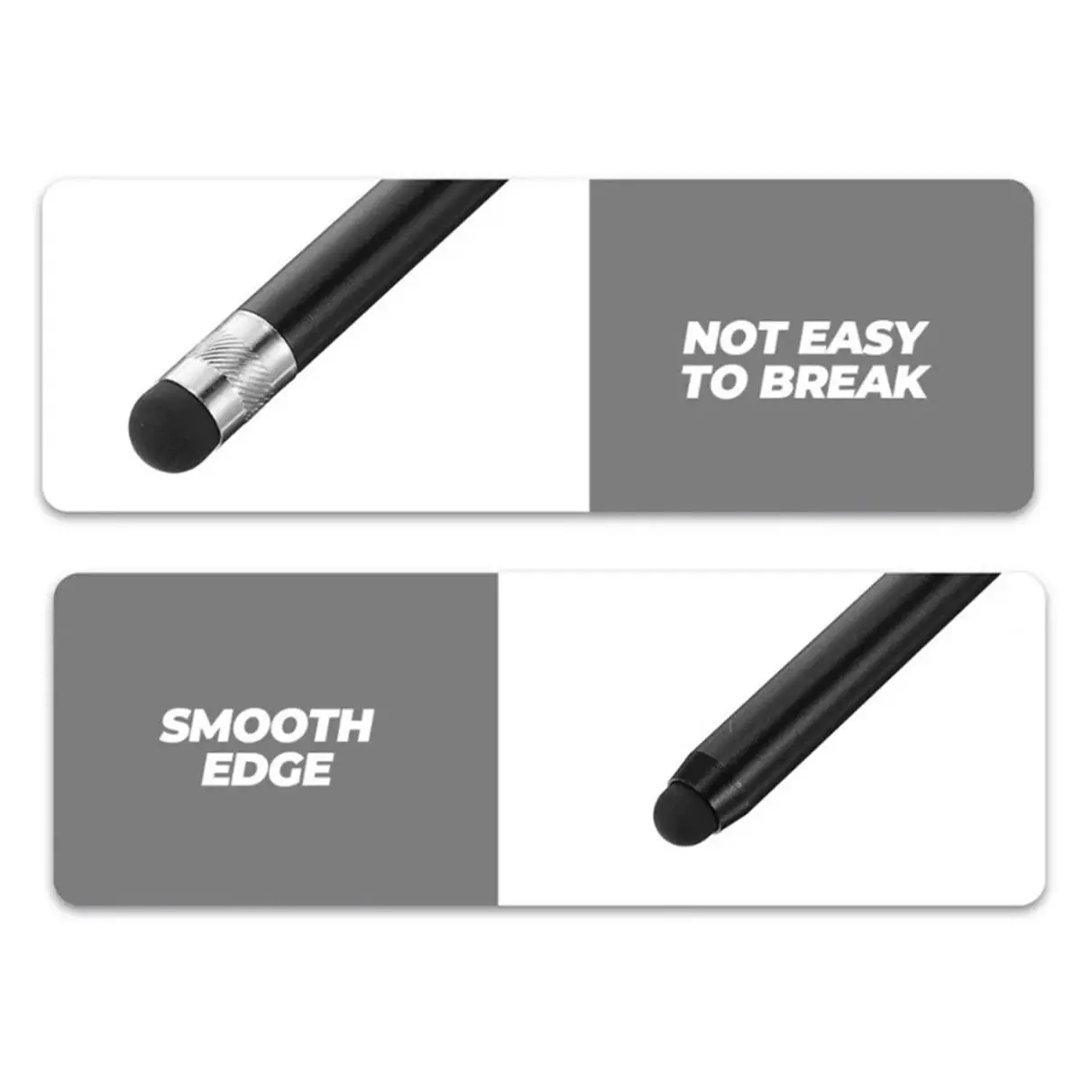 update. 5Pcs Stylus Pens for Touch Screens Dual Rubber Tips Capacitive Stylus Universal Mobile Phone Tablet Pen