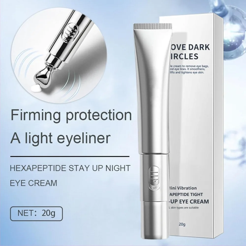 Multi-Peptide Firming Wrinkle Eraser Massaging Eye Cream Tightening Anti-Puffiness Eye Massage Stick Moisturizing