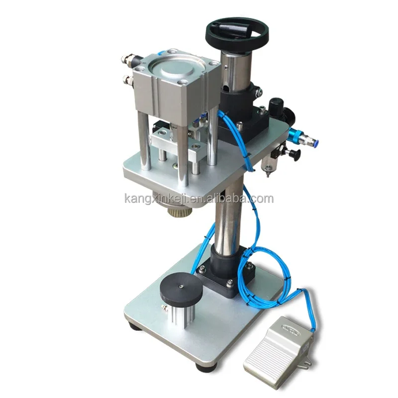 High Quality Spray Pump Tube Cutting Perfume Bottle Crimping Capping Machine