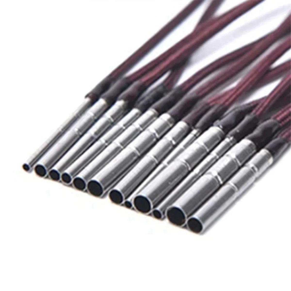 ABMO canne légèrement anneau pointe de tige corde canne à pêche en acier inoxydable tournant anneau rotatif tige rotative universelle légèrement corde. A
