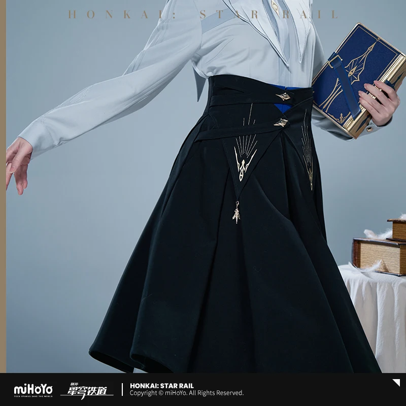공식 썬데이 스커트 오리지널 게임 혼카이 스타 레일 썬데이 테마 인상 시리즈 스커트 코스프레 의상 액세서리 크리스마스 선물