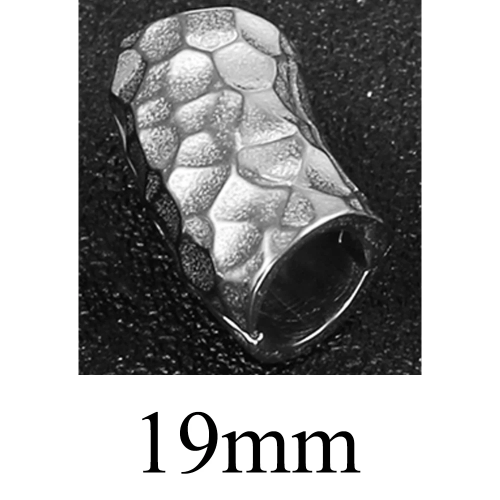 Hammered Stainless Steel Ear Weights, 1/2Pcs Set