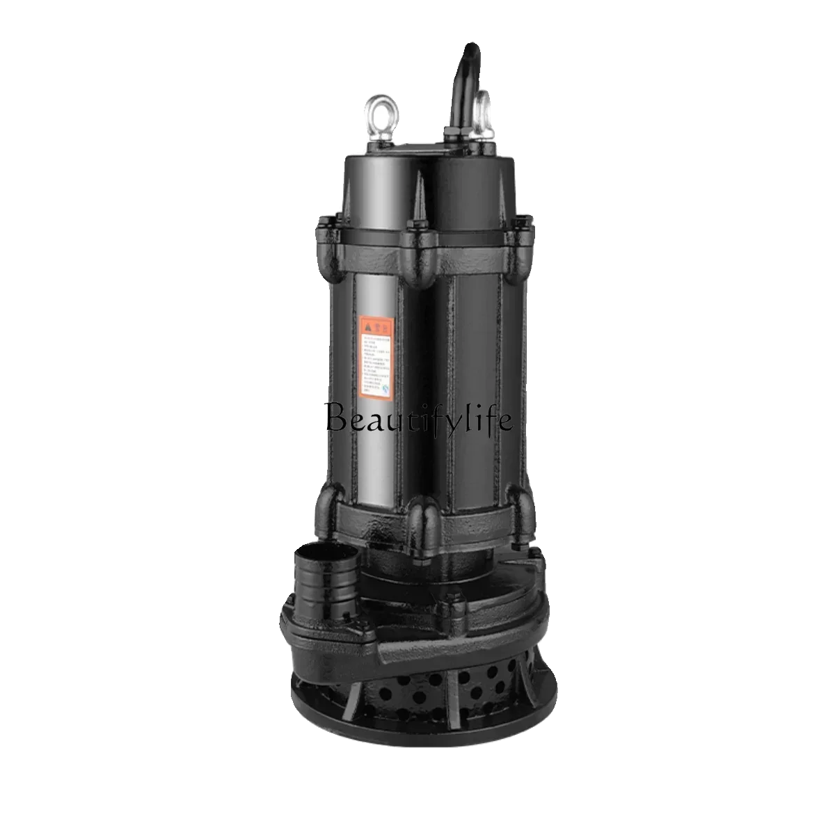 High lift sewage pump 380V agricultural irrigation pumping non-clogging submersible sewage pump